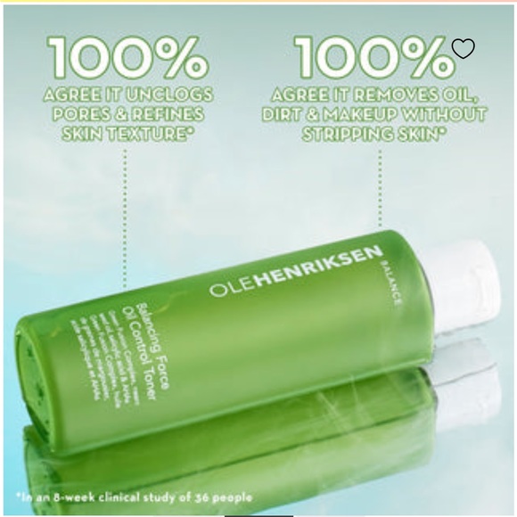 OLE HENRIKSEN BALANCING FORCE OIL CONTROL TONER 6.5oz NEW - Picture 4 of 4